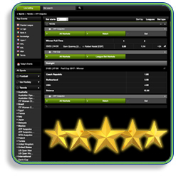 Betting Sports Website - 5 Golden Stars