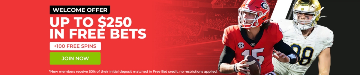 BetOnline free bet welcome offer.