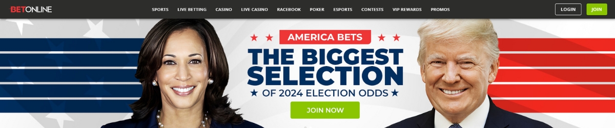 BetOnline US Presidential Election Betting Site