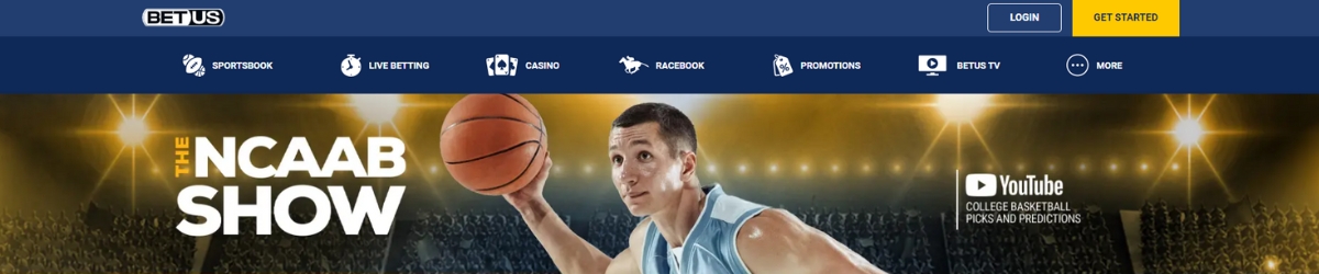 BetUS TV NCAAB betting show.