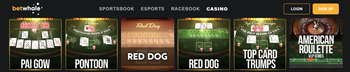 BetWhale Red Dog