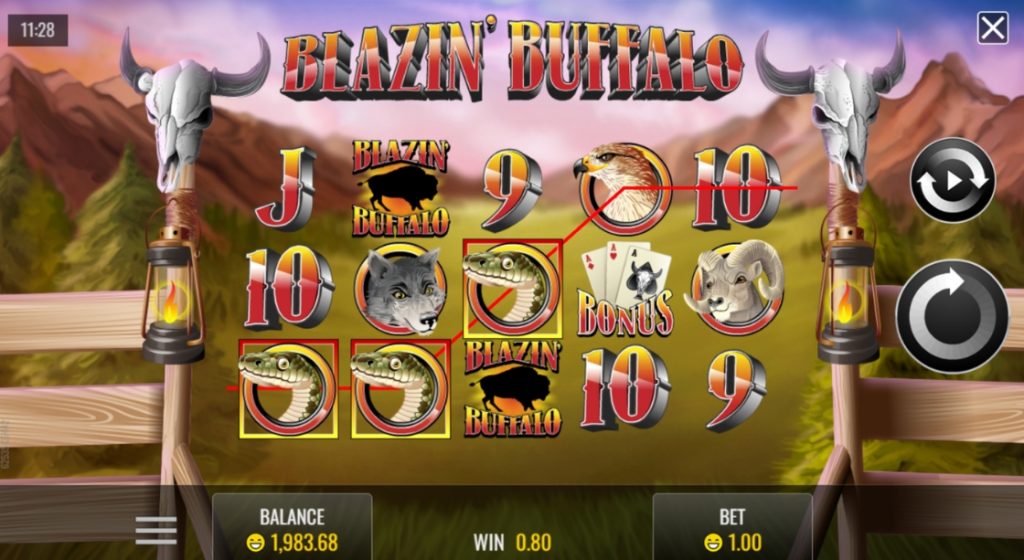 Blazin Buffalo online slots