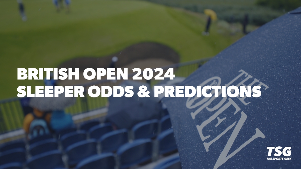 British Open 2024 golf sleeper odds and predictions.
