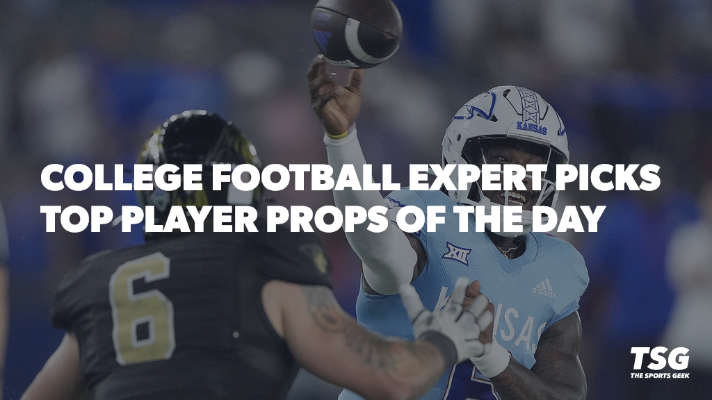 Daily Expert Picks for College Football Player Props