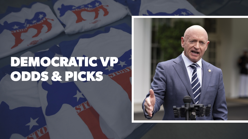 Democratic Vice President nomination betting odds and predictions.
