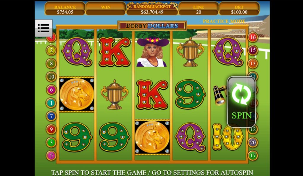 Derby Dollars at Ignition Casino online slots