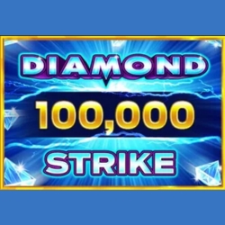 Diamond Strike 100,000 Title Card