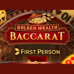 First Person Golden Wealth Baccarat Title Card