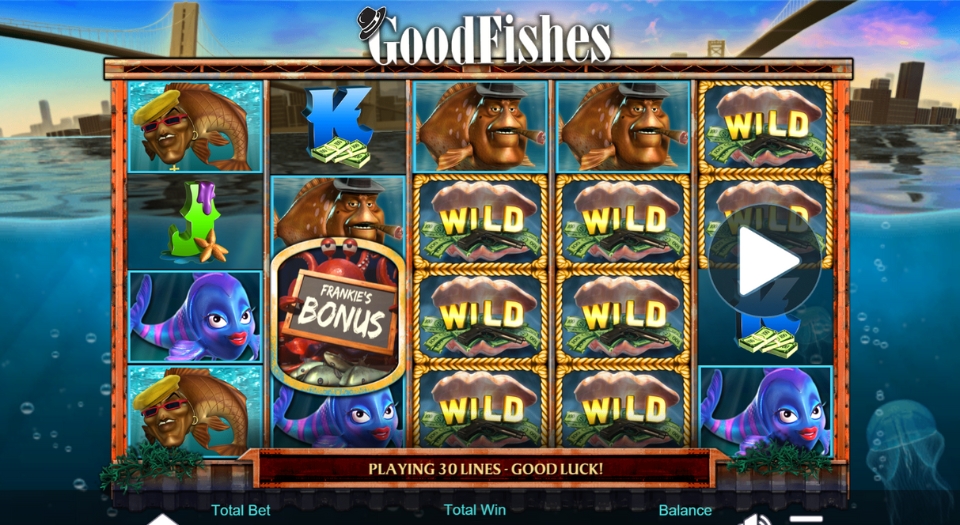 GoodFishes slots gameplay