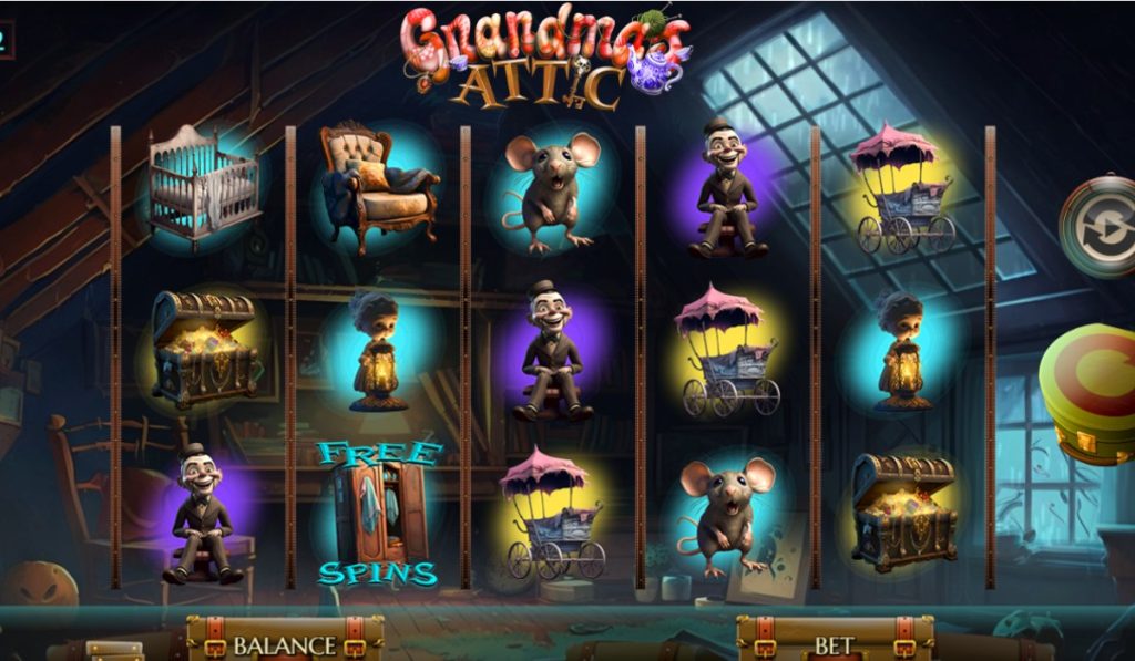 Grandma's Attic Halloween slots