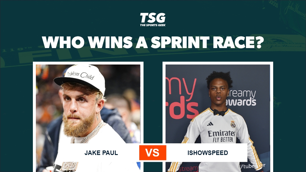 Jake Paul vs IShowSpeed sprint race betting odds and predictions