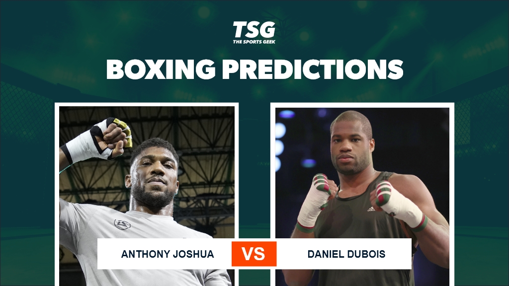 Anthony Joshua vs. Daniel Duboi boxing betting odds and predictions.