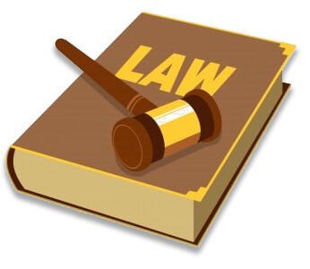 Law Book and a Gavel