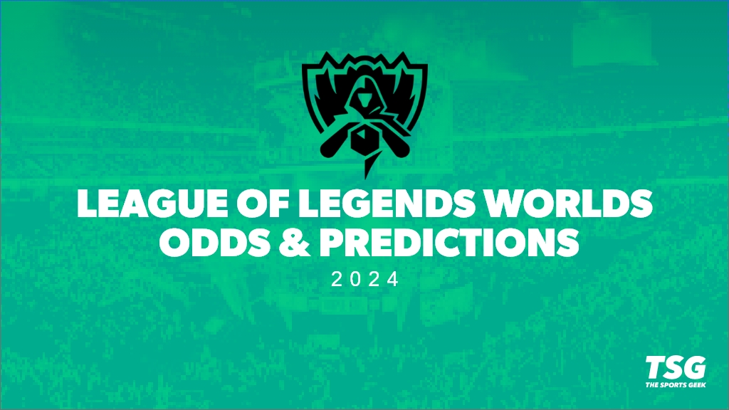LoL Worlds 2024 esports betting odds and predictions.