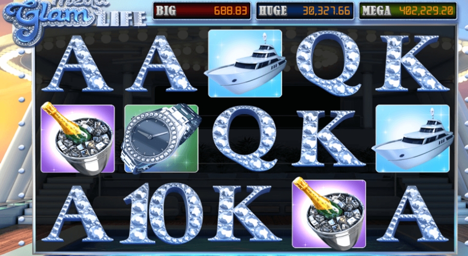 Mega Glam Life progressive jackpot slots