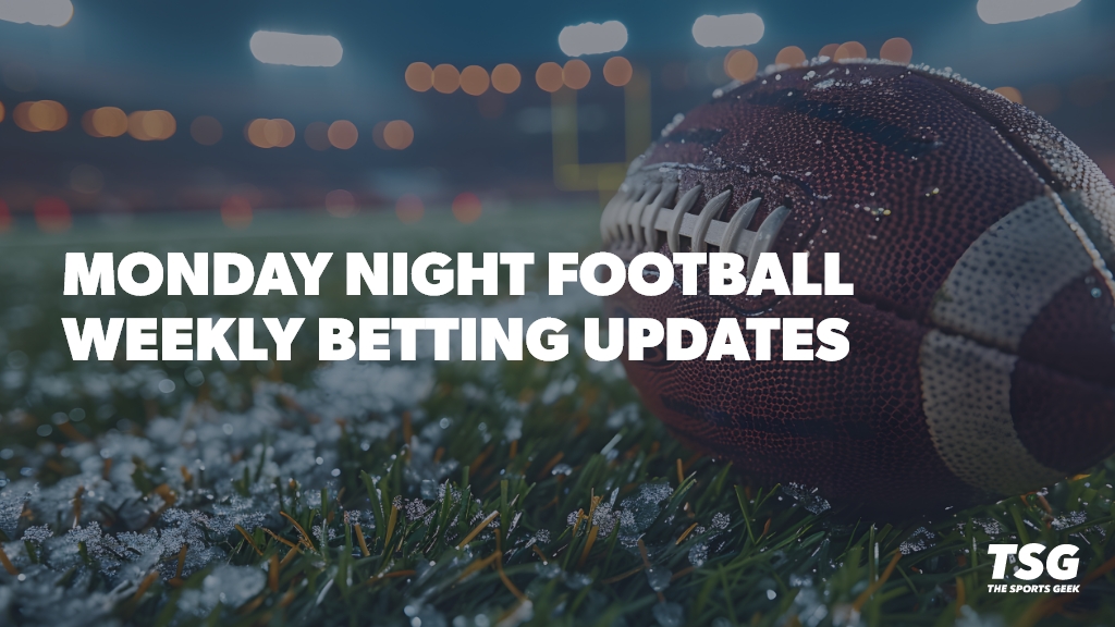 Monday Night Football weekly NFL betting odds and picks.