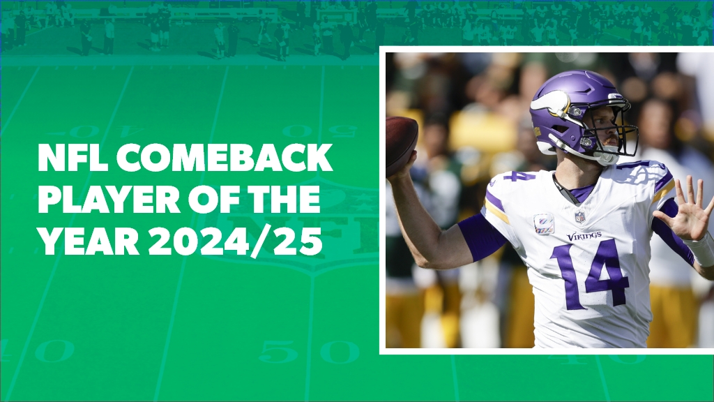 NFL Comeback Player of the Year betting odds and predictions for 2024/25.