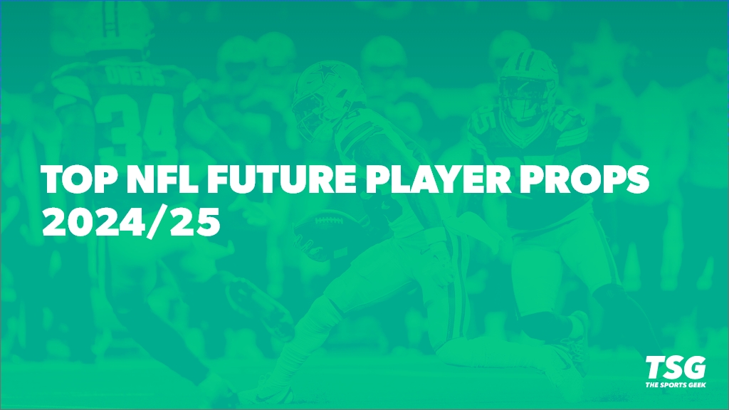 Top NFL Future Player Props betting odds and predictions.