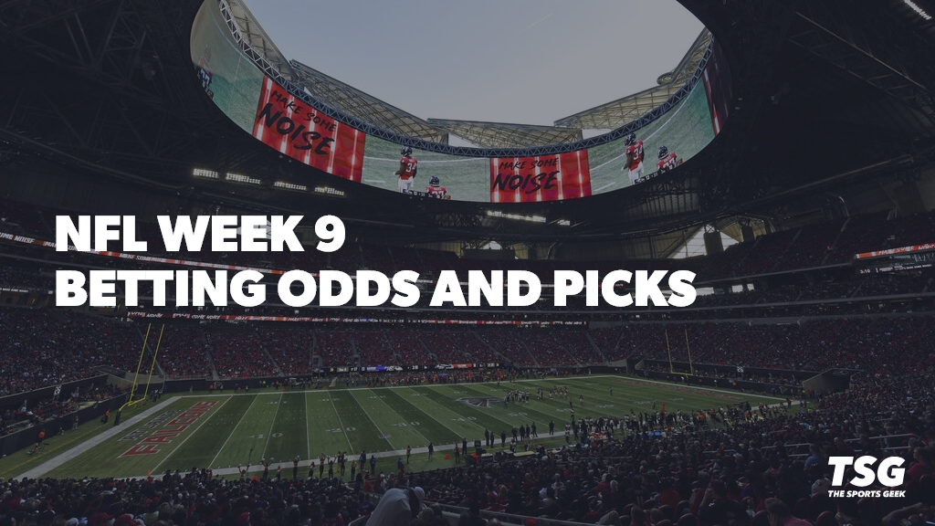 NFL Week 9 betting odds and predictions