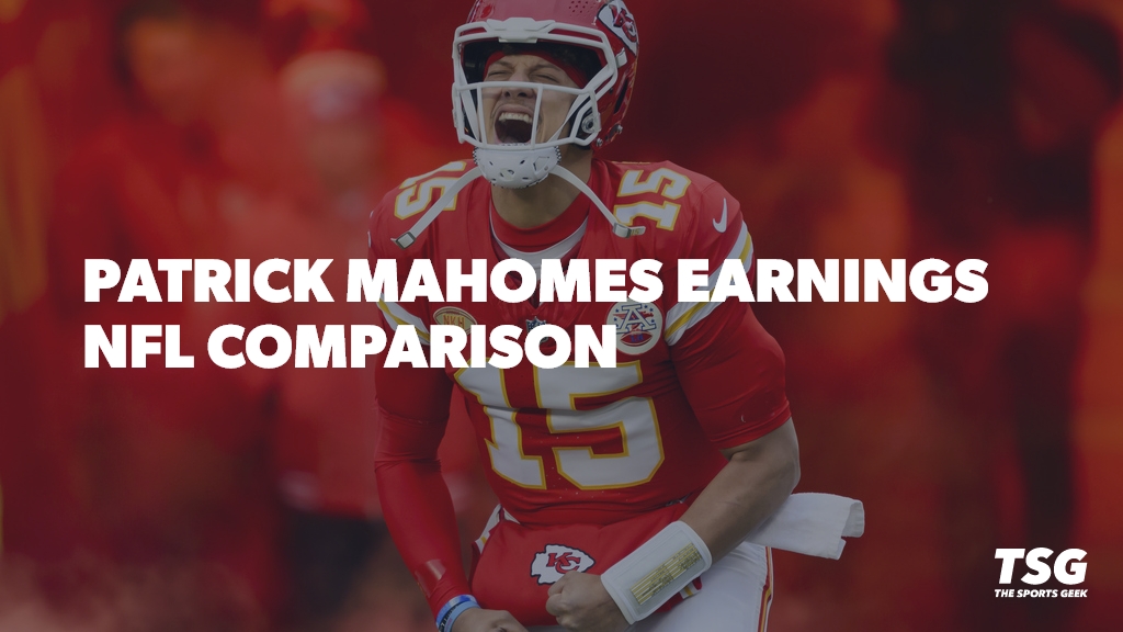 Patrick Mahomes earnings compared to other NFL salaries.