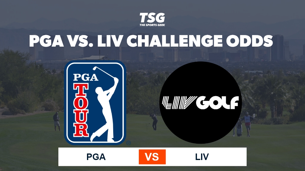 PGA vs LIV Challenge golf betting odds and predictions