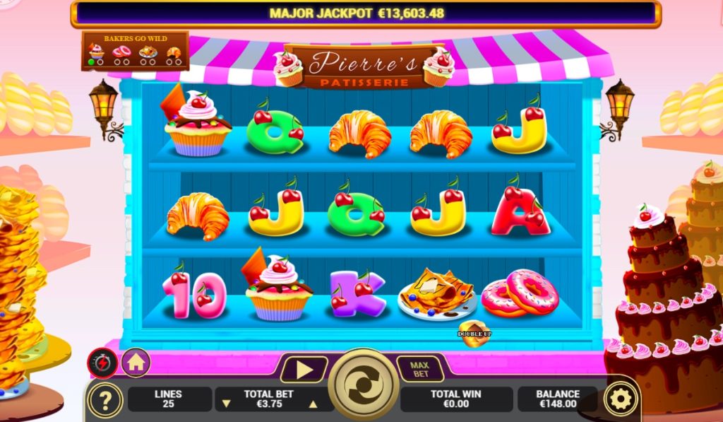 Pierre's Patisserie cupcakes slot