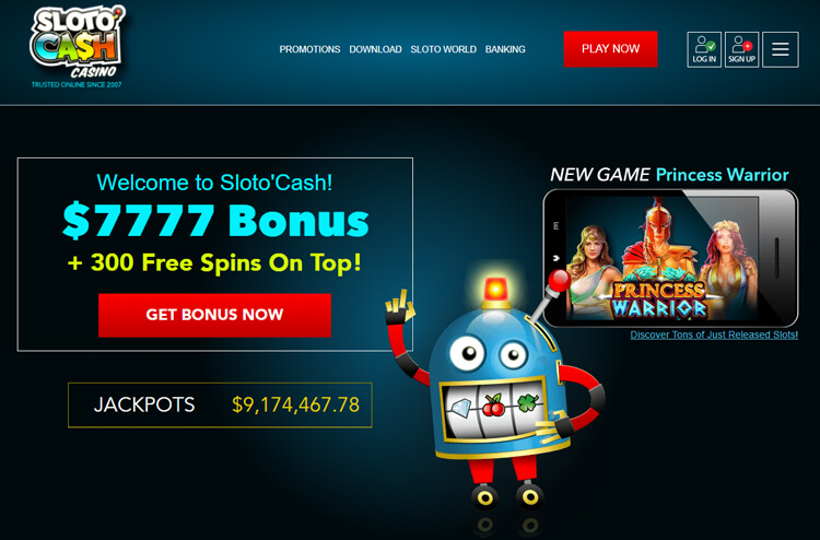 Sloto Cash Casino Screenshot-1