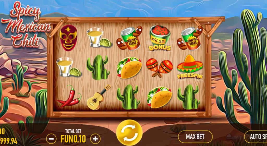 Spicy Mexican Chilli online taco slots.
