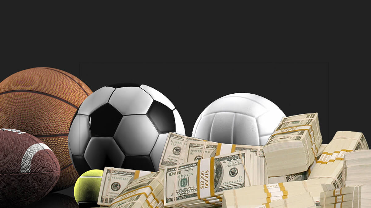 Sports Balls And A Million Dollar Pile