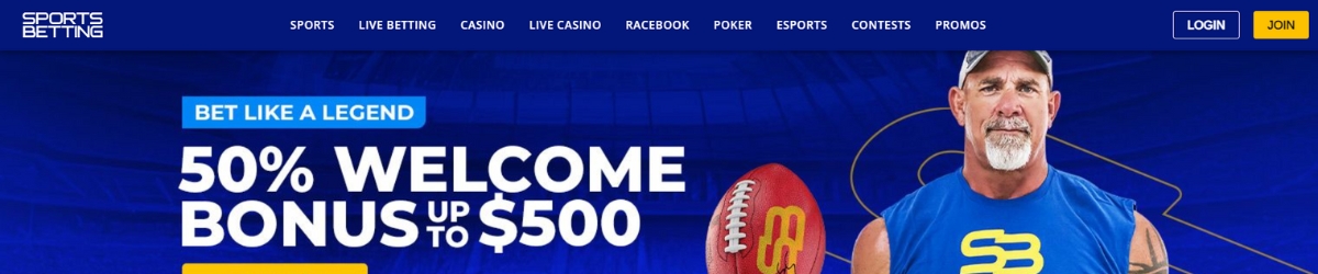 SportsBetting.ag NCAAB welcome bonus.