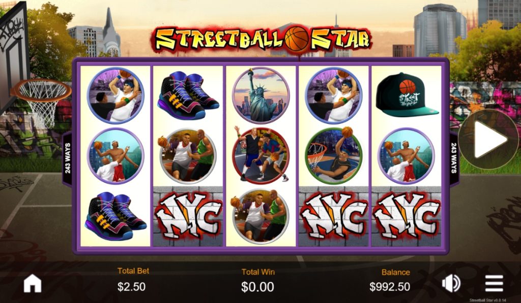 Streetball Star basketball slots