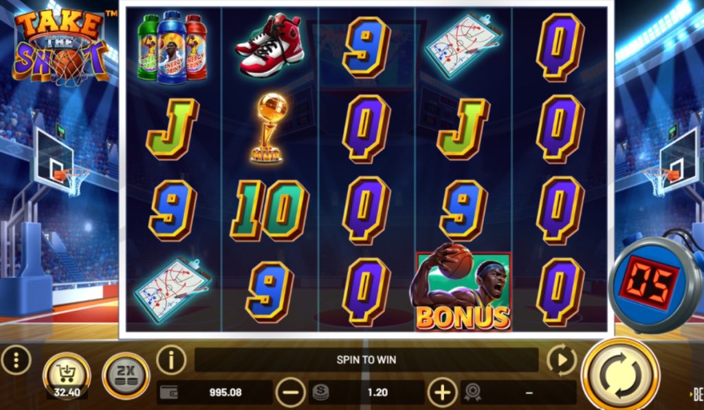 Take the Shot basketball slots