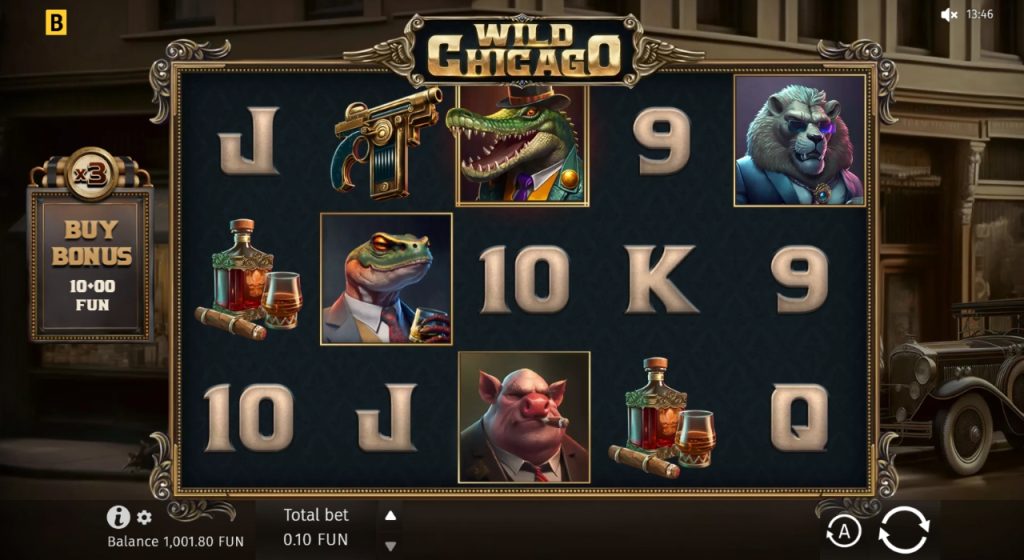 Wild Chicago mafia slots