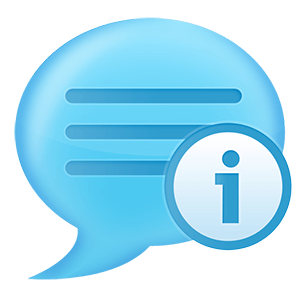 Speech Balloon Information Icon